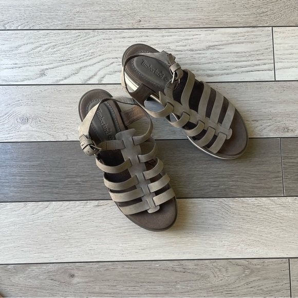 Timberland Taupe Strappy Sandals - Picture 3 of 6